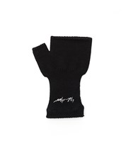 Yohji Yamamoto Black Logo Printed Glove 148952